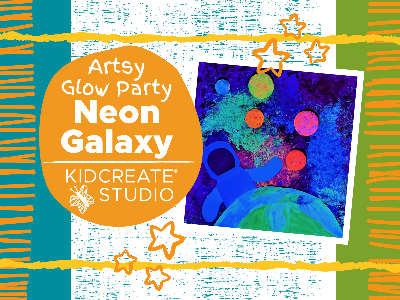 Artsy Glow Party- Neon Galaxy (5-12 years)