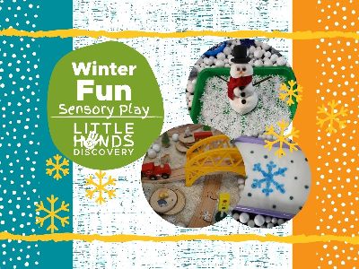 WELCOME WEEK 50% OFF- Winter Fun Sensory Play Workshop (18 Months-6 Years)