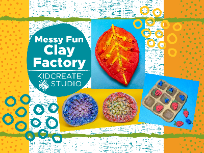 Messy Clay Fun Factory (4-10 years) 