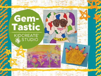 Kidcreate Studio - Fayetteville. Gem-Tastic Summer Camp (4-9 Years)